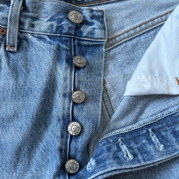 Agolde Riley Straight Leg Crop Jeans - Picture 3 of 9